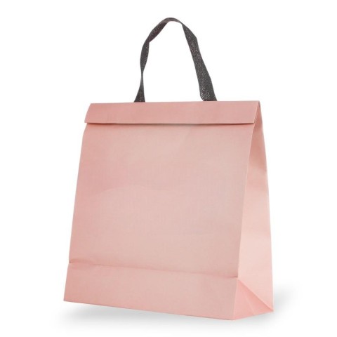 BORSA CARTA 34X14CM PINK